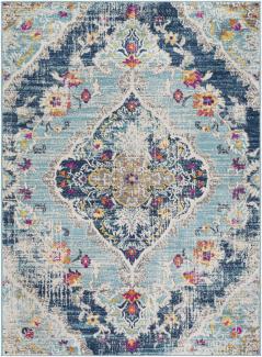 Surya ROMY Teppich Blau 200 cm 274 cm 200x274cm