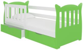 Kinderbett PENA, 160x75, grün