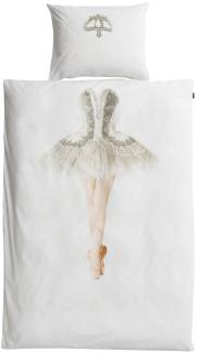 Snurk Bettbezug Ballerina, 140 x 200/220 cm Weiß