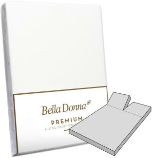 Formesse Split-Topper Spannbetttuch Bella Donna Premium La Piccola Duo 1 | 180x200 cm | perlgrau