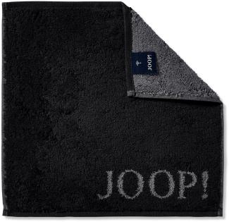 JOOP Frottier Handtücher Classic | Seiflappen 30x30 cm | schwarz