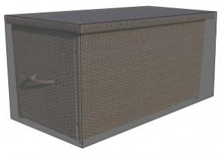 Grasekamp Black Premium Kissenboxhülle 145x75x65cm / cushion box cover / atmungsaktiv / breathable