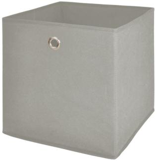 Faltbox Box Stoffbox- Delta - Größe: 32 x 32 cm - Schlamm