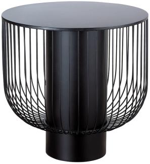 GILDE Tisch Stripe - schwarz - H. 61cm x B. 25,5cm - 67808