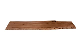 Tischplatte Baumkante Akazie Nuss 160 x 40 cm CURTIS 136822533