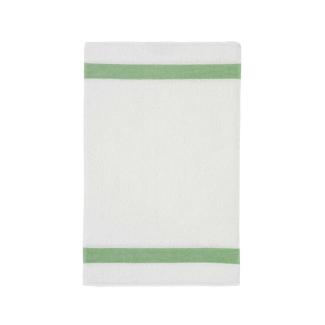 Feiler Handtücher Exclusiv mit Chenillebordüre | Gästetuch 30x50 cm | pistazie