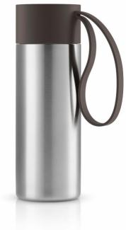 Eva Solo Isolierbecher To Go Cup, Thermobecher, Edelstahl, Kunststoff, Chocolate, 350 ml, 567044