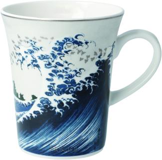 Goebel / Katsushika Hokusai - Die Welle II Hokusai - Welle II / Fine Bone China / 13,0cm x 10,0cm