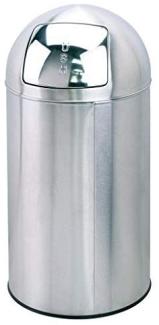 Abfalleimer mit Push-Deckel Modell AD 253, Inhalt: 35 Liter