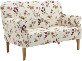 Küchensofa Karin Bezug Flachgewebe Buche natur / weiß 21908