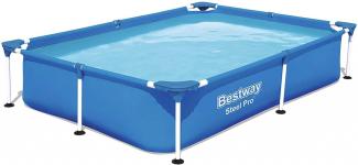 Bestway Steel Pro 56401 1200 l Gerahmter Pool Blau 10 3 kg