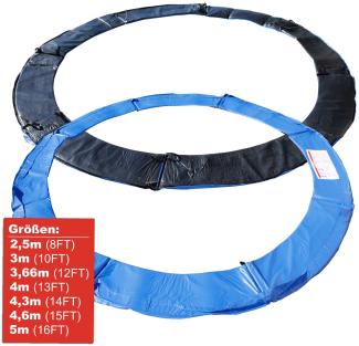 PVC Randabdeckung UV-beständig Federabdeckung Randschutz für Trampolin 4,6m