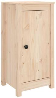 Sideboards 2 Stk. 40x35x80 cm Massivholz Kiefer [813725]