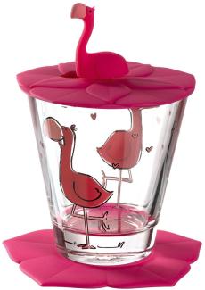 Leonardo Kinder Glas Set Bambini | Flamingo