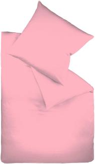 Fleuresse Mako-Satin-Bettwäsche colours pink 4070 155 x 200 + 80 x 80