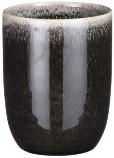 Mica Becher Tabo schwarz, 10 cm x 7,5 cm