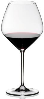 Riedel Heart to Heart Pinot Noir, Rotweinglas, Weinglas, hochwertiges Glas, 770 ml, 2er Set, 6409/07
