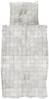Snurk Tiles Bettwäsche Pearl White 140 x 200 / 220