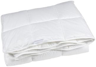 Polydaun 4-Jahreszeiten-Bettdecke Joepie, 120 x 150 cm Weiß