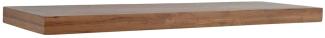 MiaMöbel Wandregal Mumba 50cm Massivholz Teak Modern Indien Indisch