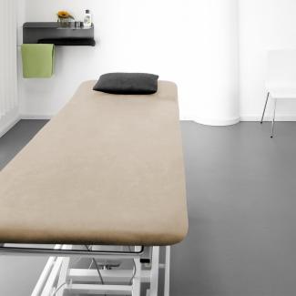 Traumschlaf Frottee Stretch Massageliegenbezug Therapieliegenbezug | 80x195 cm | taupe