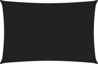 Sonnensegel Oxford-Gewebe Rechteckig 2,5x4,5 m Schwarz