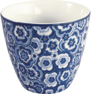 Greengate Selma Latte Cup blau 0,35l