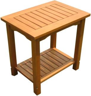 Beistelltisch Gartentisch Kaffeetisch Holztisch klein