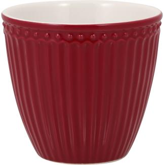 Greengate Alice Latte Cup claret red 0,35 l