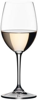 Riedel Vivant White Wine, 4er Set, Weinglas, Weißweinglas, Trinkglas, Hochwertiges Glas, 340 ml, 0484/01