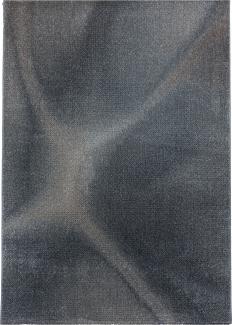 Kurzflor Teppich Elisa rechteckig - 200x290 cm - Braun