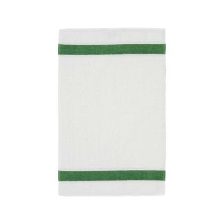 Feiler Handtücher Exclusiv mit Chenillebordüre | Gästetuch 30x50 cm | kiwi