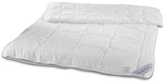 Traumhaft gut schlafen, Steppbett mit Microfaserbezug, allergikergeeignet : 155 x 220 cm Vier-Jahreszeiten-Steppbett