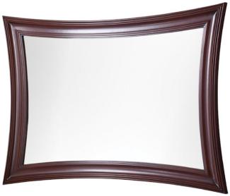 Casa Padrino Luxus Wandspiegel Dunkelbraun 85 x 2,5 x 120 cm - Spiegel mit Massivholzrahmen - Wohnzimmer Deko Accessoires