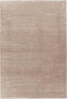 Kurzflorteppich Onakona 100 Taupe 200 x 290 cm