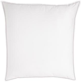 Traumschlaf Uni Kissenbezug White Collection Pico-Pico | 70x90 cm | light-grey