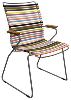 Outdoor Stuhl Click hohe Rückenlehne Multi-Color 1