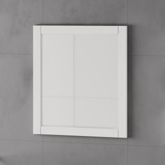 Badspiegel 62x70cm 'Seattle' Kiefer massiv weiß