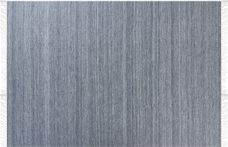 Teppich grau 160 x 230 cm Kurzflor MALHIA