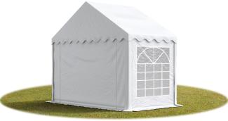 TOOLPORT Party-Zelt Festzelt 3x2 m Garten-Pavillon -Zelt PVC Plane 700 N in weiß Wasserdicht