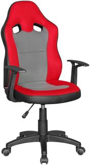 Gaming-Stuhl in Rot - 60x60x112cm (LxBxH)