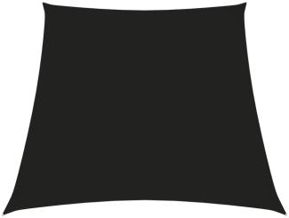 Sonnensegel Oxford-Gewebe Trapezförmig 3/4x3 m Schwarz