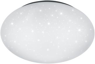 LED Sternenhimmel Deckenleuchte PAOLO in Weiß Ø 37cm, IP44 - Badlampen