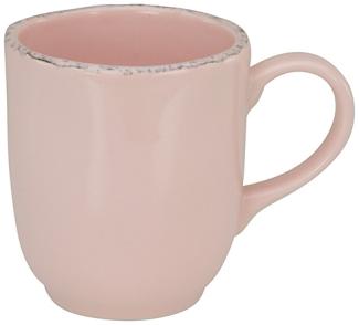 CreaTable 22119 PINK LADY Kaffeebecher 40 cl, rosé / Steingut / Becher