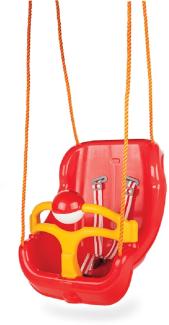 Pilsan Babyschaukel 2 in 1 Big Swing 06130, hohe Rückenlehne, abnehmbarem Bügel rot