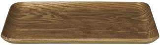 ASA Selection wood Holztablett Rechteckig, Serviertablett, Tablett, Weidenholz, 22 x 27 cm, 53701970