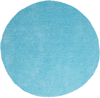 Teppich hellblau ⌀ 140 cm Shaggy DEMRE