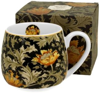 DUO ART GALLERY Fassbecher 430 ml CHRYSANTHEMUM New Bone China Porzellan