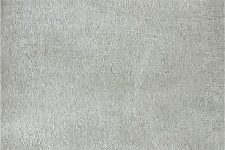 Casa Padrino Luxus Wohnzimmer Teppich Silber-Beige 300 x 400 cm - Rechteckiger Viskose Teppich - Luxus Qualität - Wohnzimmer Deko Accessoires