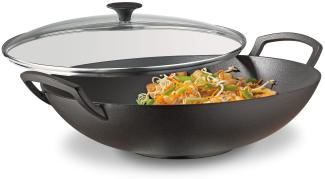 Spring Wok Gusswok mit Glassdeckel 35 cm 1692120635